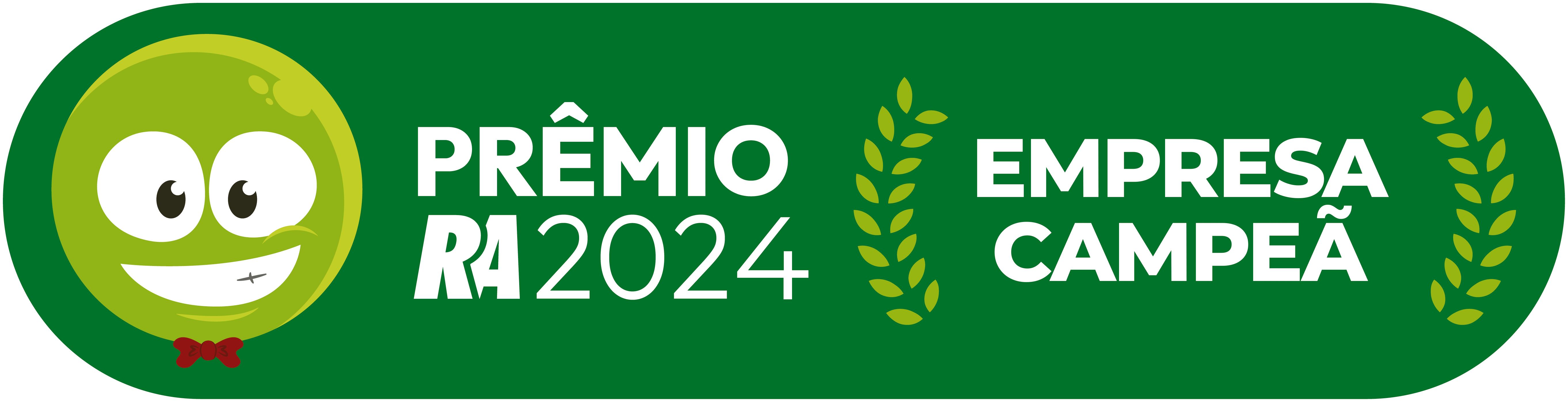 Prêmio Reclame AQUI 2024 - Empresa Campeã