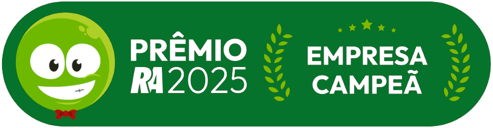 Prêmio Reclame AQUI 2025 - Empresa Campeã
