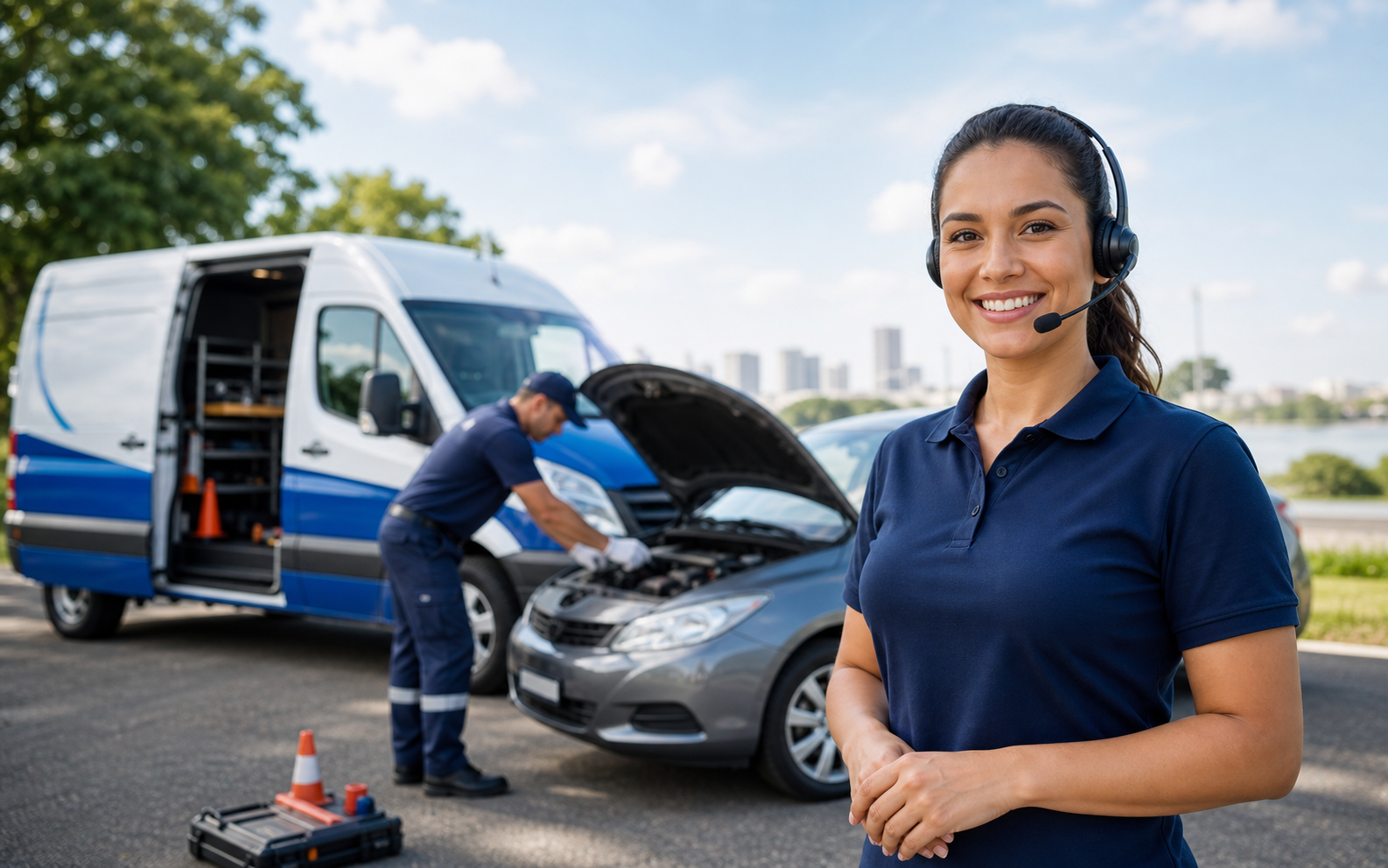 Assistência 24 horas para veículo